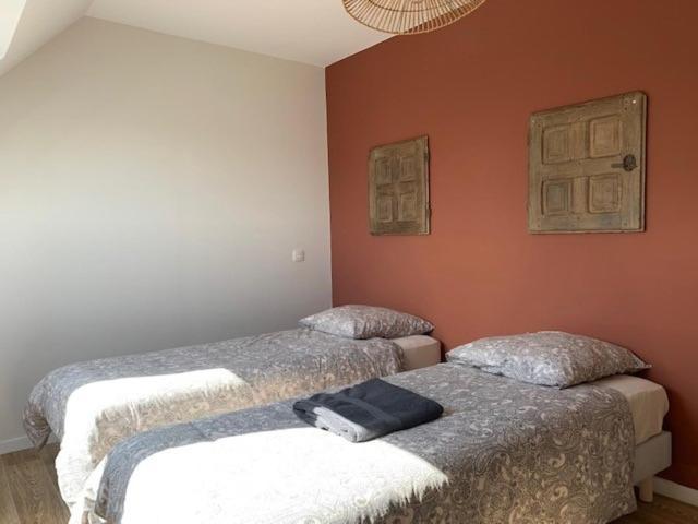 La Villa Noukey A 150M De La Plage Et Des Cabines Gouville-sur-Mer Luaran gambar