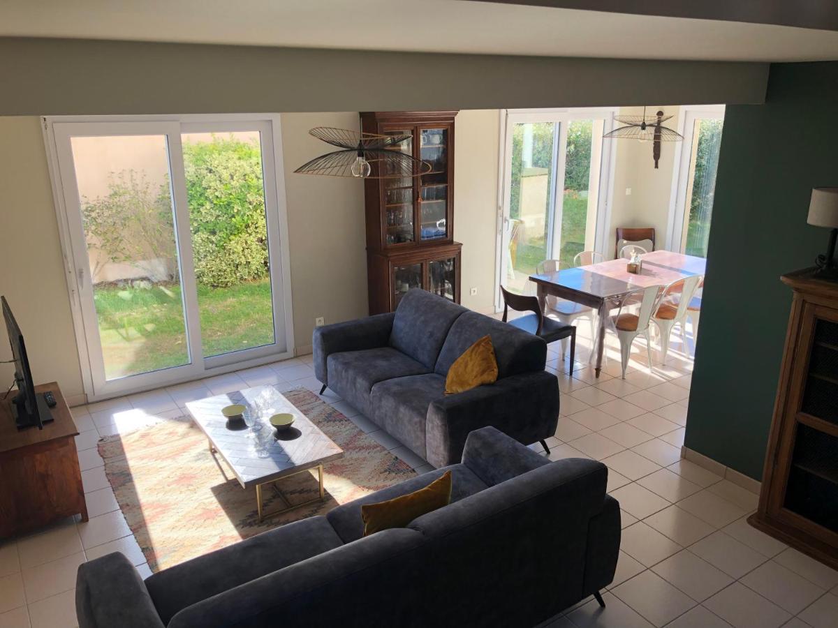 La Villa Noukey A 150M De La Plage Et Des Cabines Gouville-sur-Mer Luaran gambar