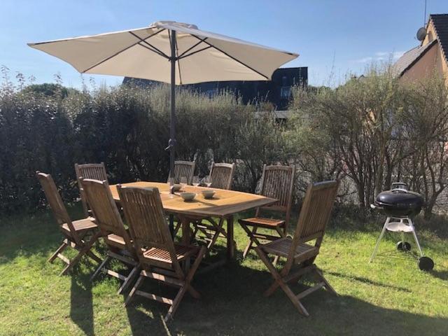 La Villa Noukey A 150M De La Plage Et Des Cabines Gouville-sur-Mer Luaran gambar